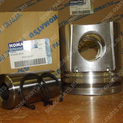 Поршень  6222-33-2110, 3917707 KOMATSU PC300-7 6743-31-2110